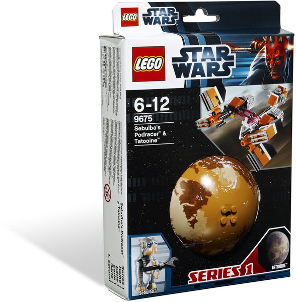 9675 Sebulba's Podracer & Tatooine (C)