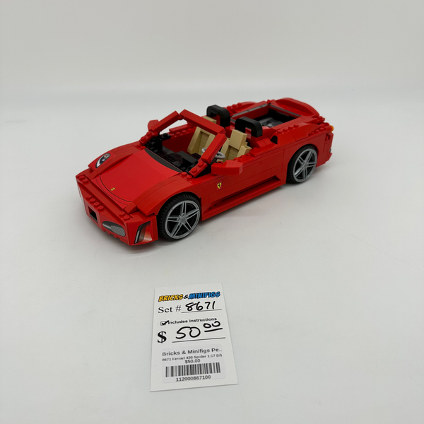 8671 Ferrari 430 Spider 1:17 (U)