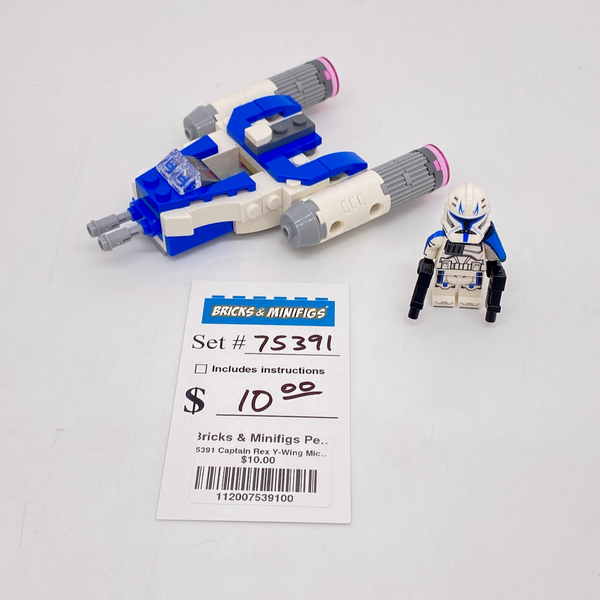 75391 Captain Rex Y-Wing Microfighter (U)