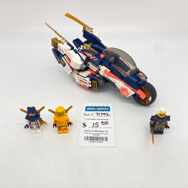 71792 Sora's Transforming Mech Bike Racer (U1)