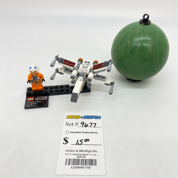 9677 X-wing Starfighter & Yavin 4 (U)