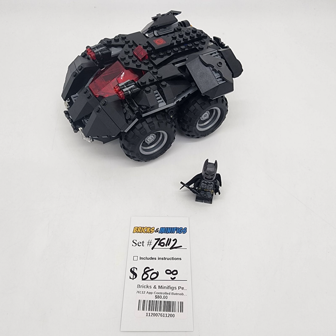 76112 App Controlled Batmobile U Bricks Minifigs Pearland