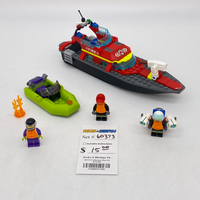 60373 Fire Rescue Boat (U)