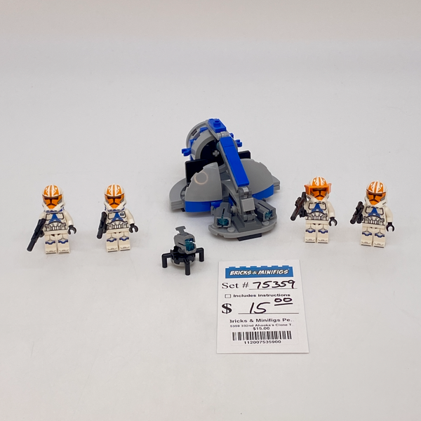 75359 332nd Ahsoka's Clone Trooper Battle Pack (U)