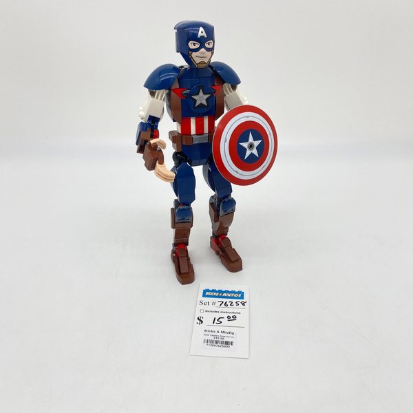 76258 Captain America Construction Figure (U)