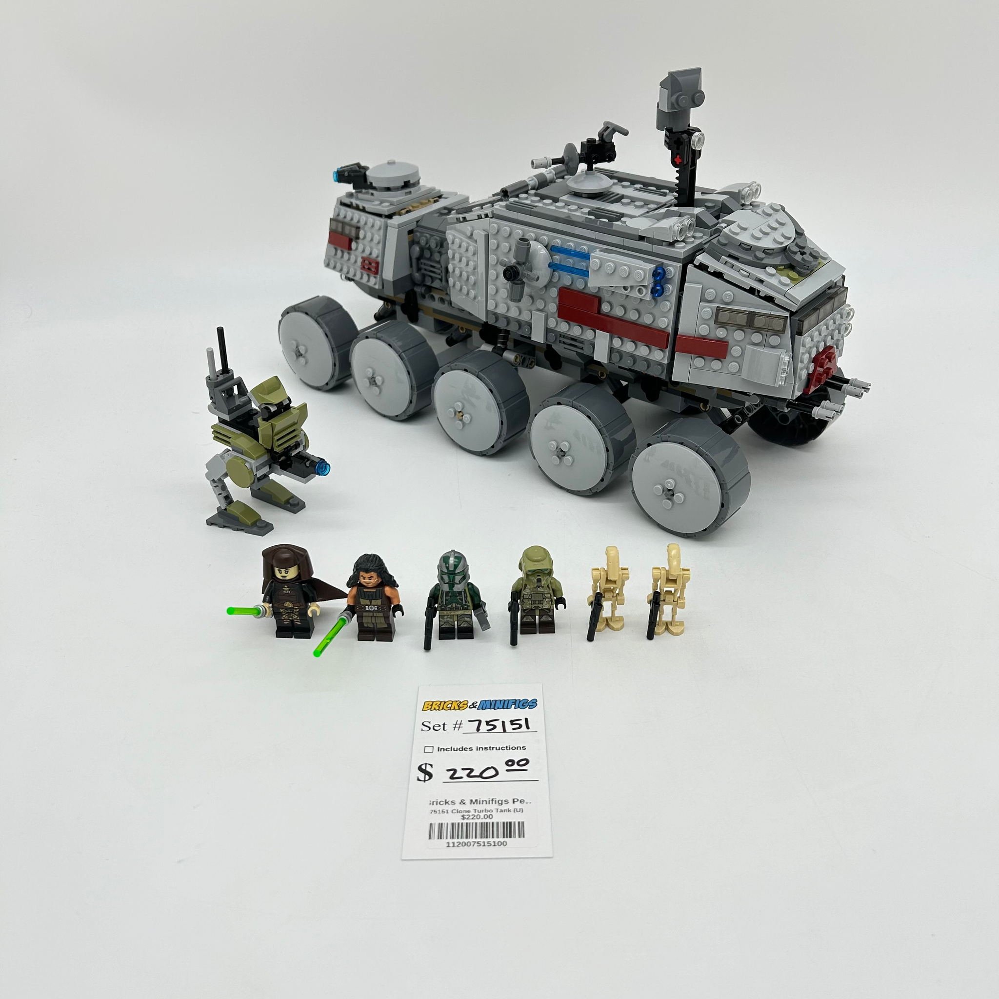 75151 Clone Turbo Tank (U) – Bricks & Minifigs - Pearland
