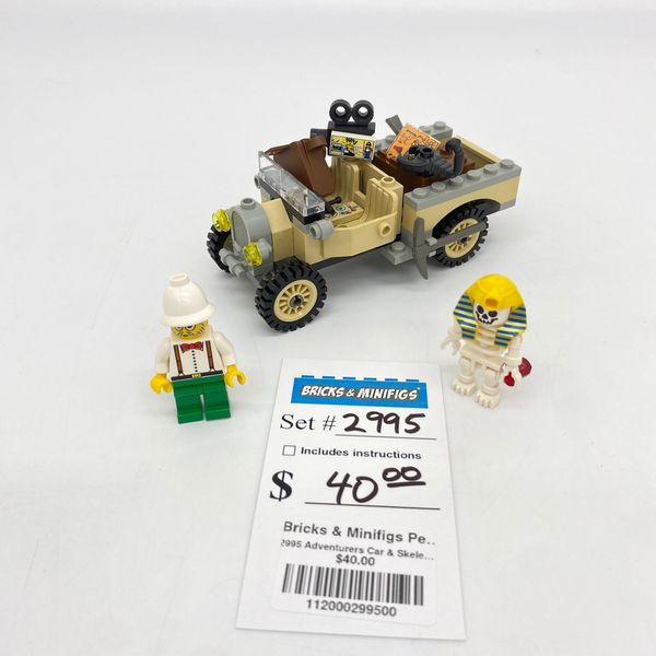2995 Adventurers Car & Skeleton (U)