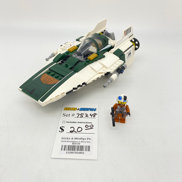 75248 Resistance A-Wing Starfighter (U1)