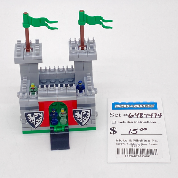 6487474 Buildable Grey Castle (U)