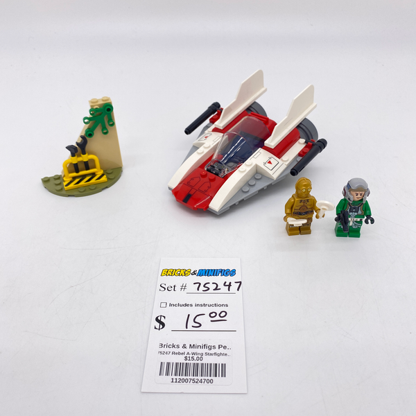 75247 Rebel A-Wing Starfighter (U)