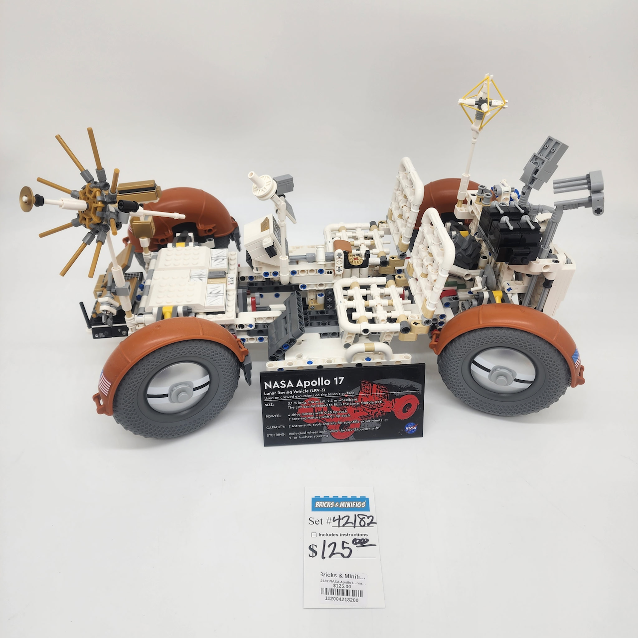 42182 NASA Apollo Lunar Roving Vehicle - LRV (U) – Bricks