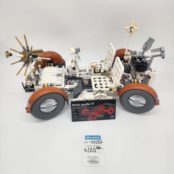 ジェネシス　ジョン・ロブエディション 42182 NASA Apollo Lunar Roving Vehicle - LRV (U) – Bricks
