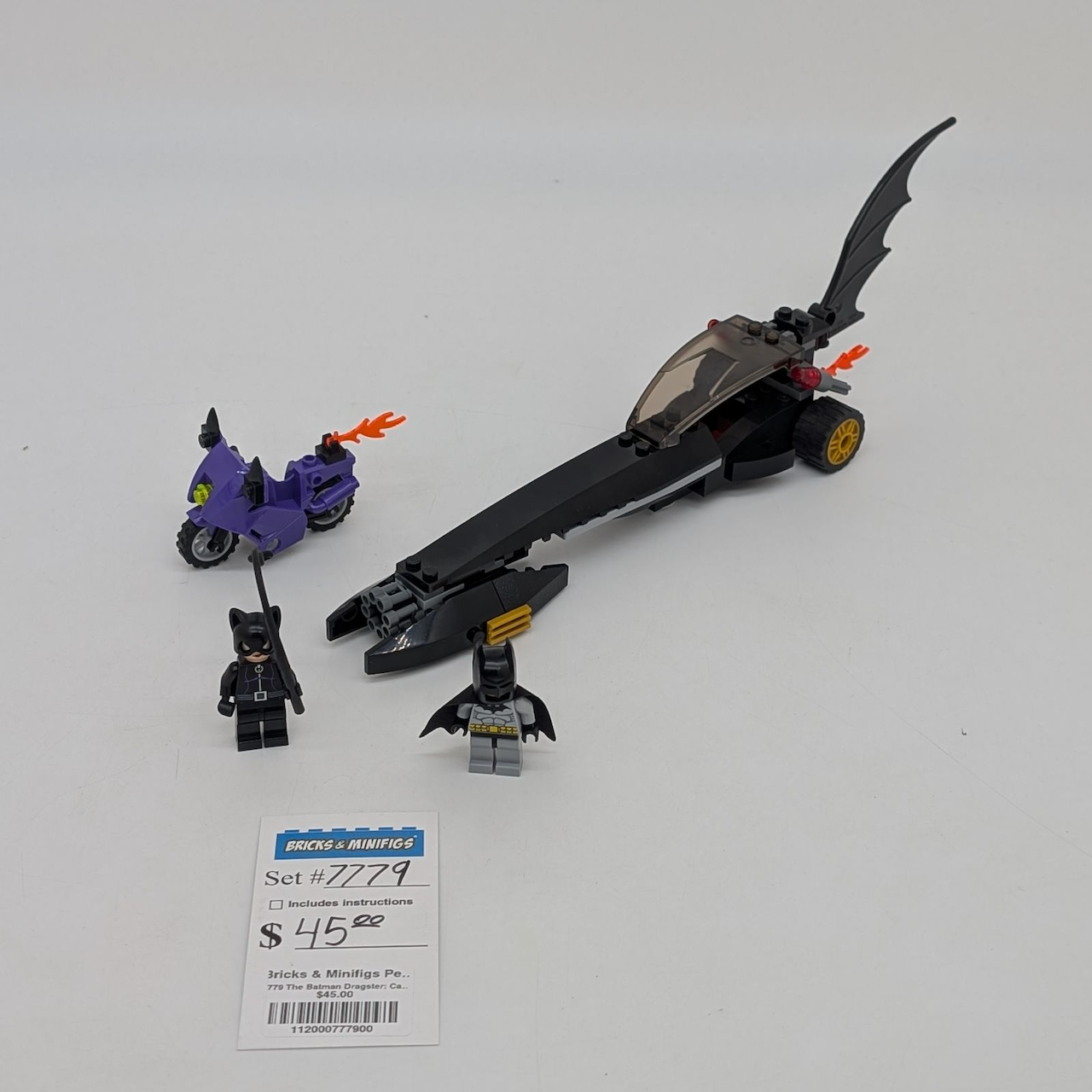 7779 The Batman Dragster: Catwoman Pursuit (U) – Bricks & Minifigs
