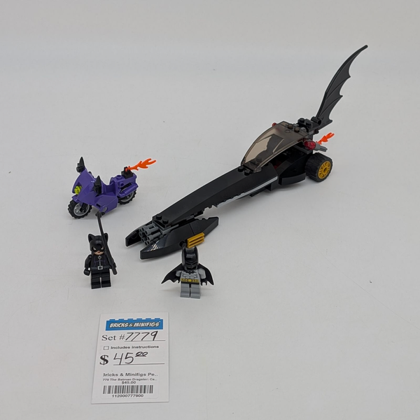 7779 The Batman Dragster: Catwoman Pursuit (U)