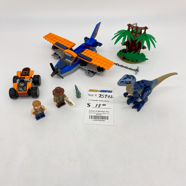 75942 Velociraptor: Biplane Rescue Mission (U)