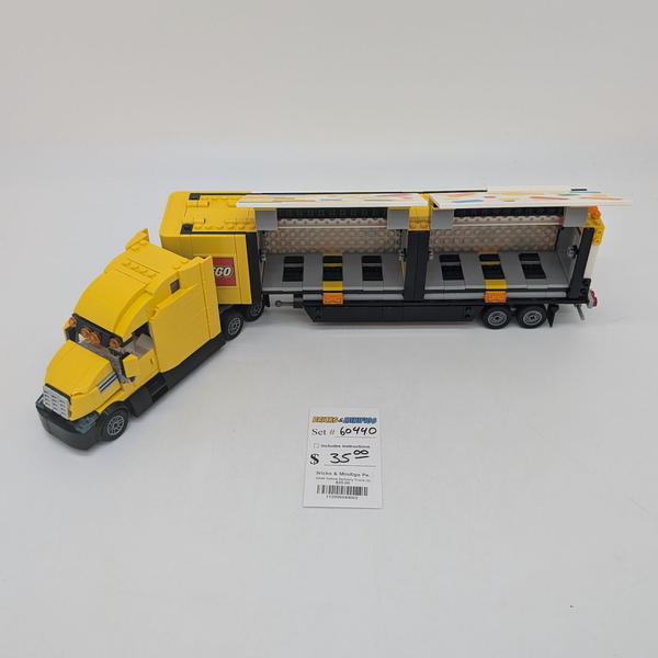 60440 Yellow Delivery Truck (U2)