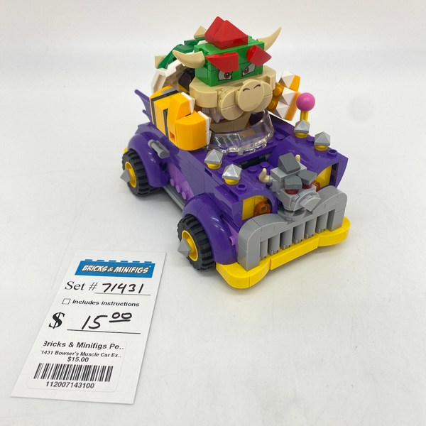 71431 Bowser's Muscle Car Expansion Set (U)