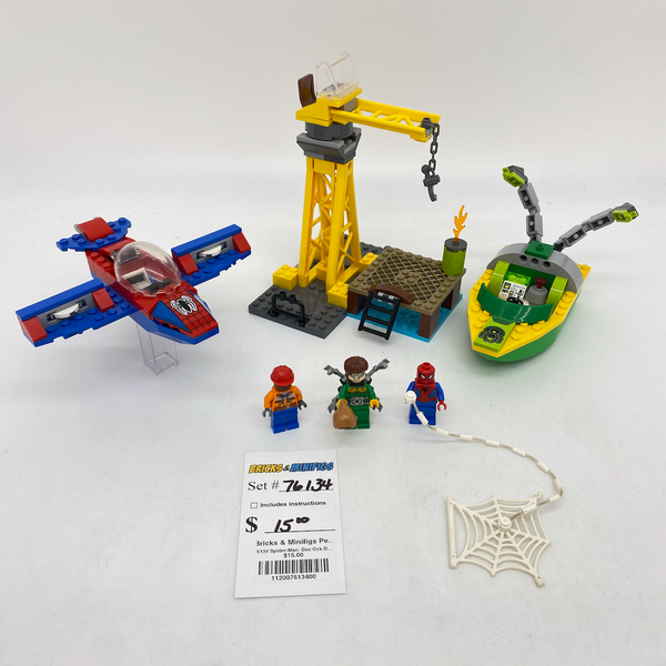 76134 Spider-Man: Doc Ock Diamond Heist (U) – Bricks & Minifigs 76134 Spider-Man: Doc Ock Diamond Heist (U) – Bricks & Minifigs
