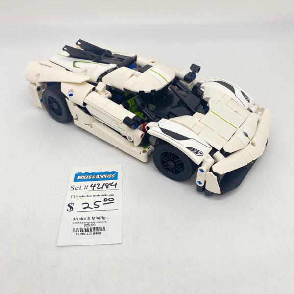 42184 Koenigsegg Jesko Absolut White Hypercar (U)