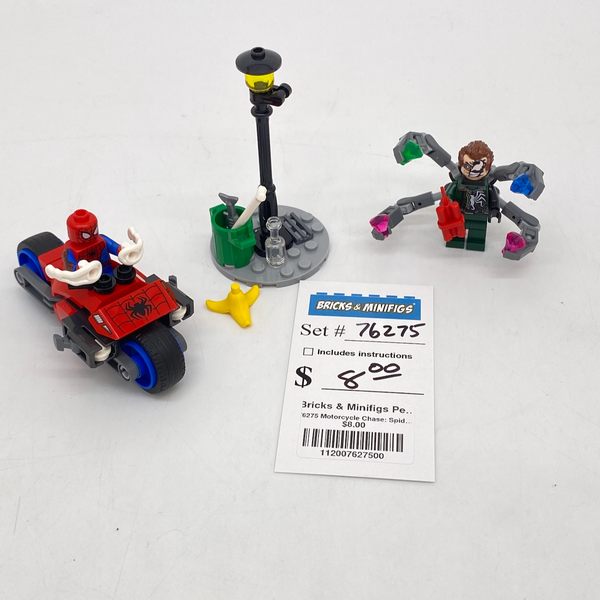 76275 Motorcycle Chase: Spider-Man vs. Doc Ock (U)