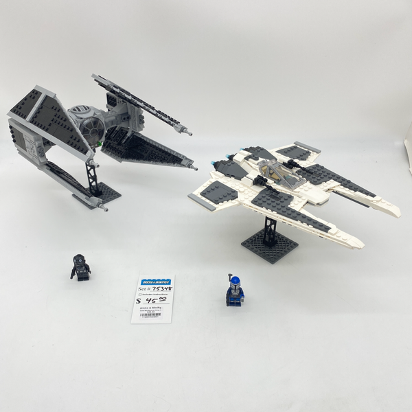 75348 Mandalorian Fang Fighter vs. TIE Interceptor (U1)