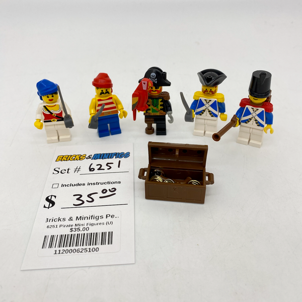6251 Pirate Mini Figures (U)