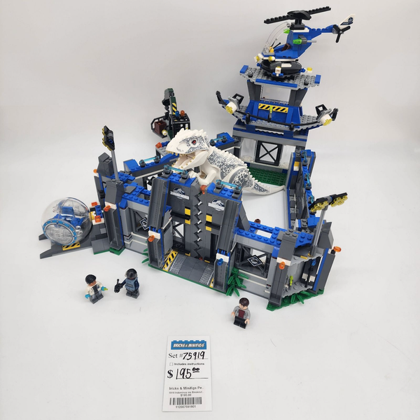 Rex Breakout Lego Indominus Lego 75919 Price Indominus Rex