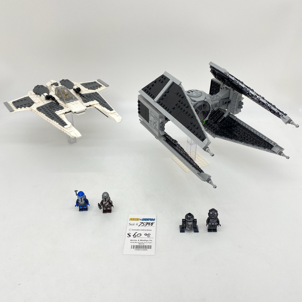 75348 Mandalorian Fang Fighter vs. TIE Interceptor (U)