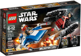 75196 A-wing vs TIE Silencer Microfighters