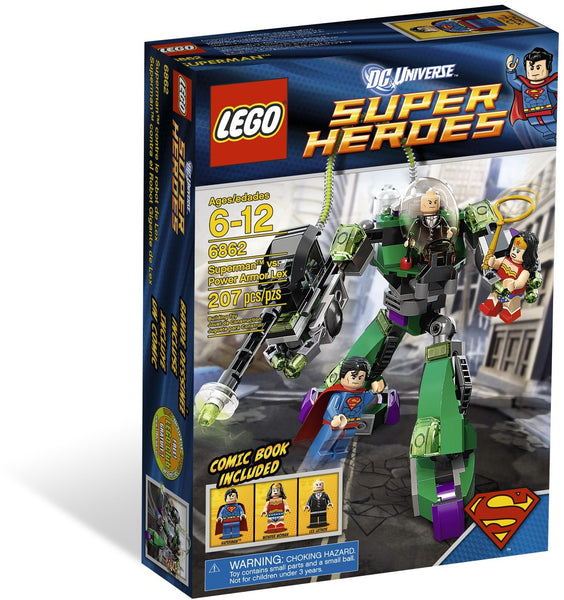 6862-2 Superman vs Power Armour Lex