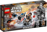 75195 Ski Speeder vs. First Order Walker