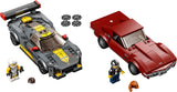 76903 Chevrolet Corvette C8.R Race Car and 1968 Chevrolet Corvette