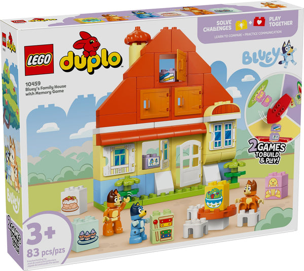 10459 Bluey's Family House with Memory Game