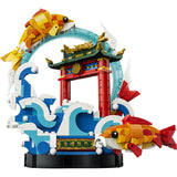80120 Prosperity Carp Leaping