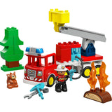 10473 Fire Truck with Hose and Firefighter