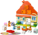 10459 Bluey's Family House with Memory Game