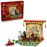 80119 Galloping Horses Canvas