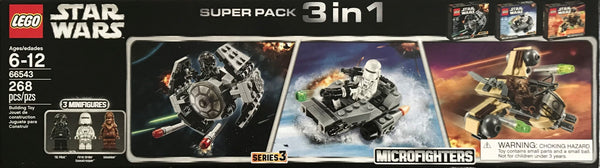 66543 Microfighters Super Pack 3 in 1