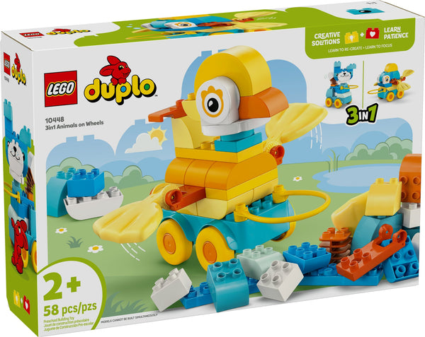 10448 3in1 Animals on Wheels