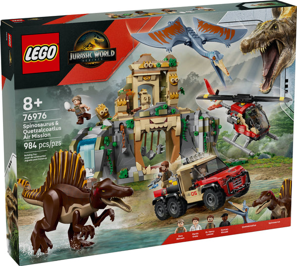 76976 Spinosaurus & Quetzalcoatlus Air Mission