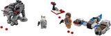 75195 Ski Speeder vs. First Order Walker