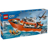 60504 Coast Guard Rescue Boat & Helicopter