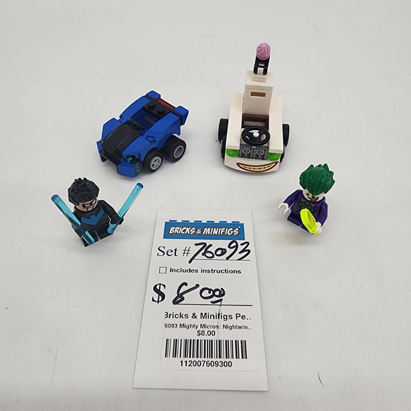76093 Mighty Micros: Nightwing vs. The Joker (U)