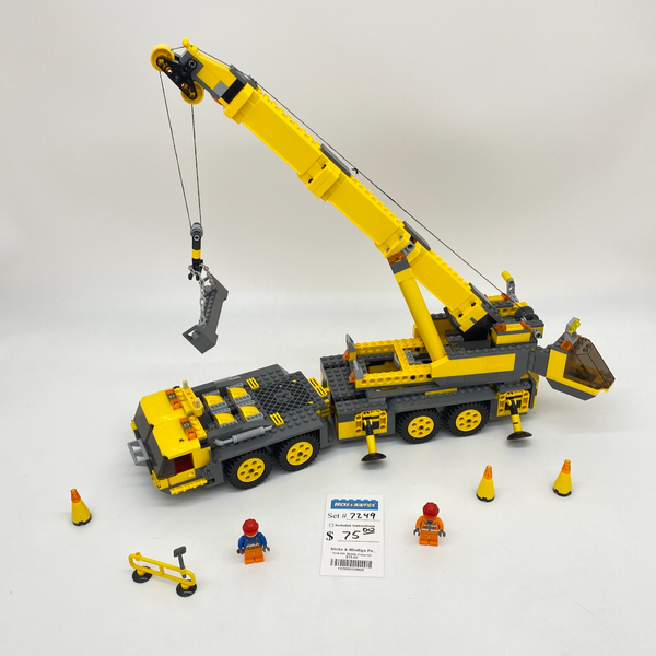 7249 XXL Mobile Crane U Bricks Minifigs Pearland