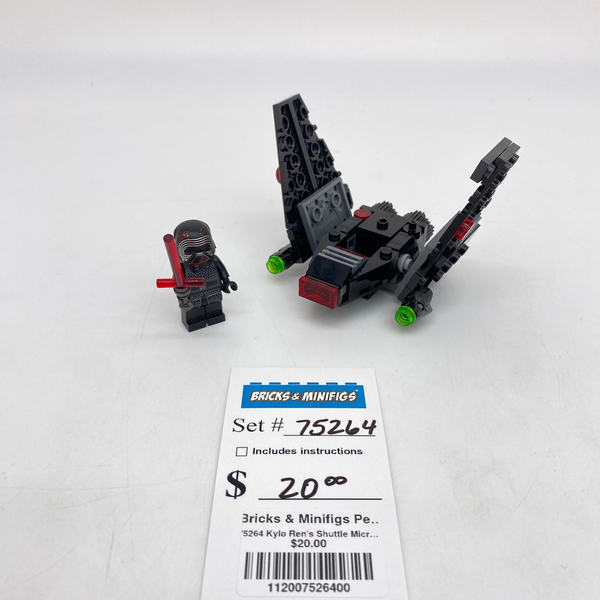 75264 Kylo Ren's Shuttle Microfighter (U)