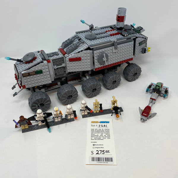 7261 Clone Turbo Tank [Light-Up Mace Windu] (U)