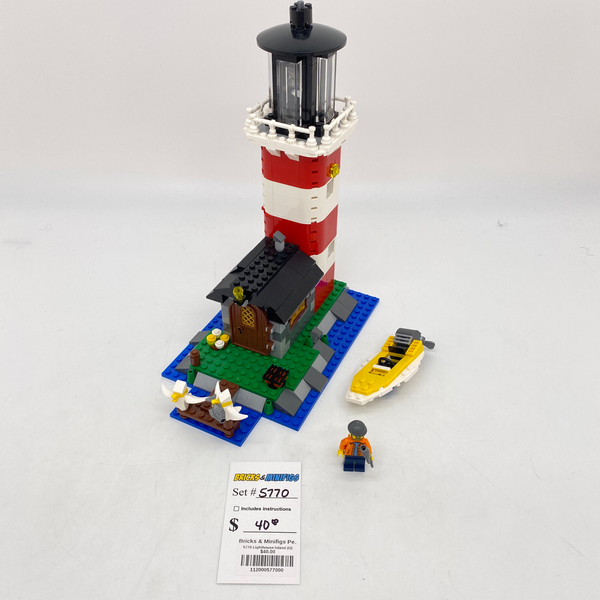 Lego lighthouse discount instructions 5770