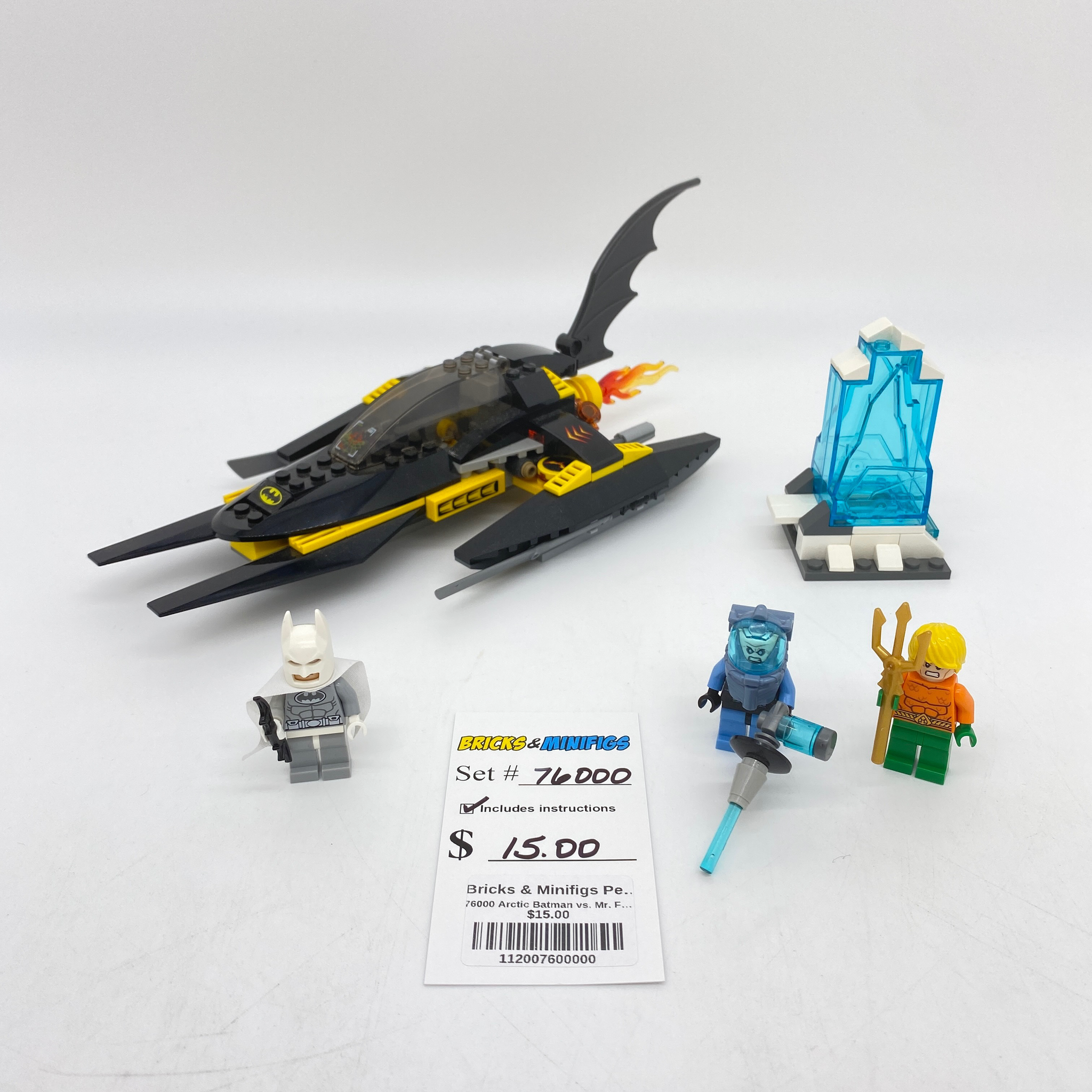 76000 Arctic Batman vs. Mr. Freeze: Aquaman on Ice (U) – Bricks