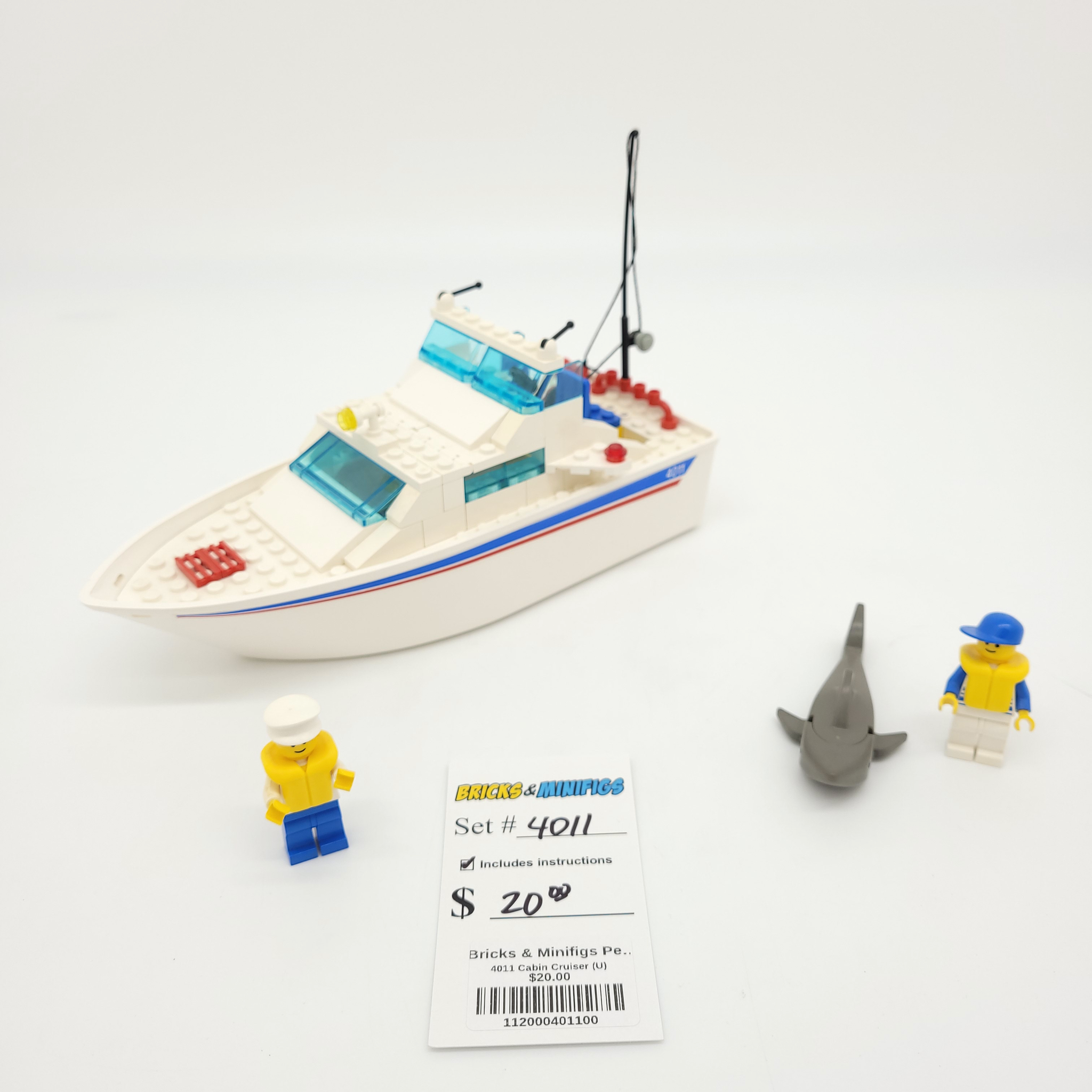 4011 Cabin Cruiser U Bricks Minifigs Pearland
