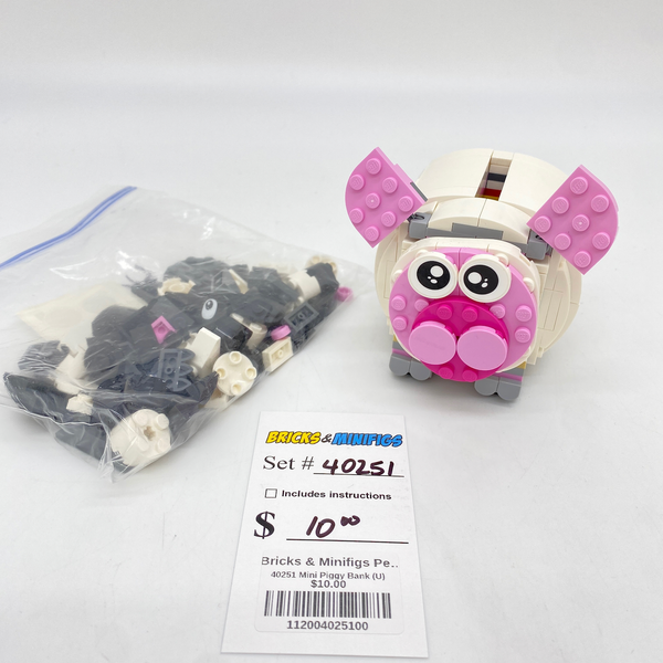 40251 Mini Piggy Bank (U)